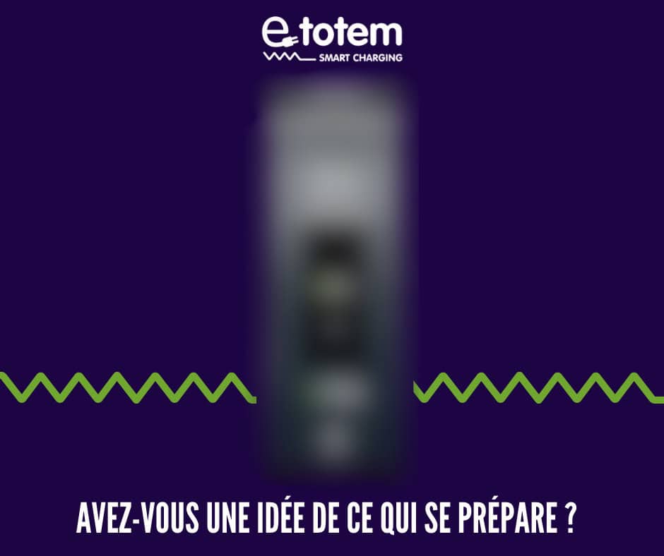 annonce e-totem au mondial de l'auto 2024 - photo de la campagne de communication annonce 