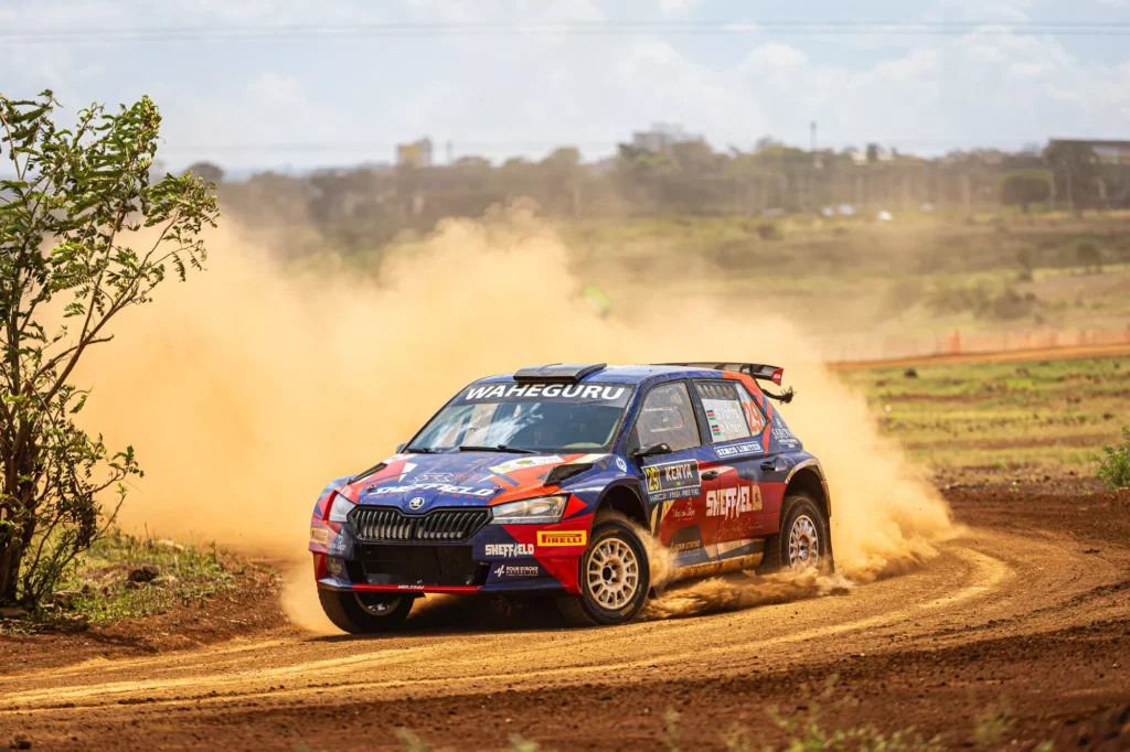 Škoda Fabia - mondial de l'auto 2024 - photo de la voiture - rallye 