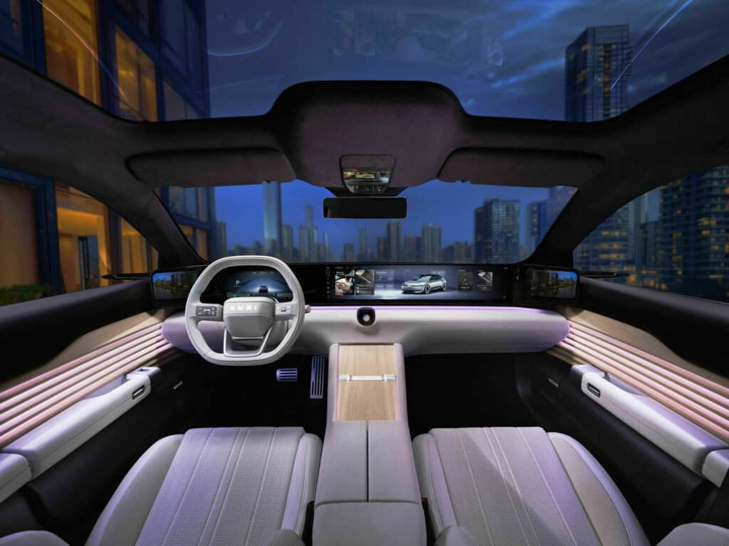 photo interieur de la voiture - mondial de l'auto 2026