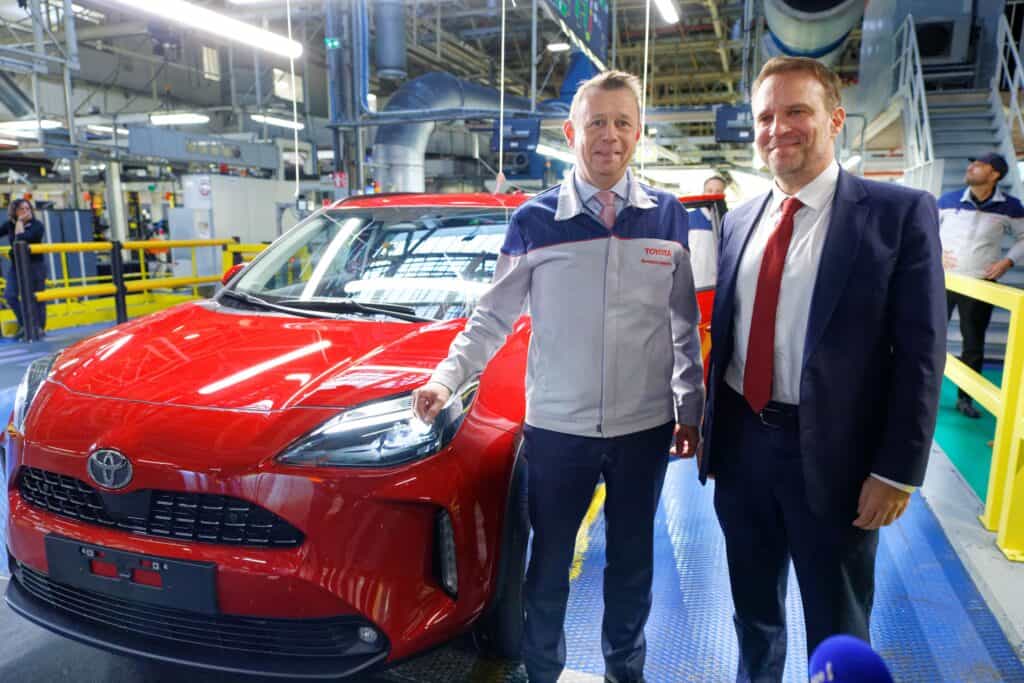 photo de l'usine TMMF france - mondial de l'auto 2026 Toyota Motor Manufacturing France