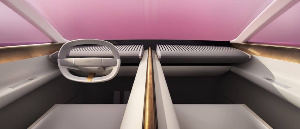 photo de l'habitacle de la jaguar type 00 - mondial de l'auto 2026