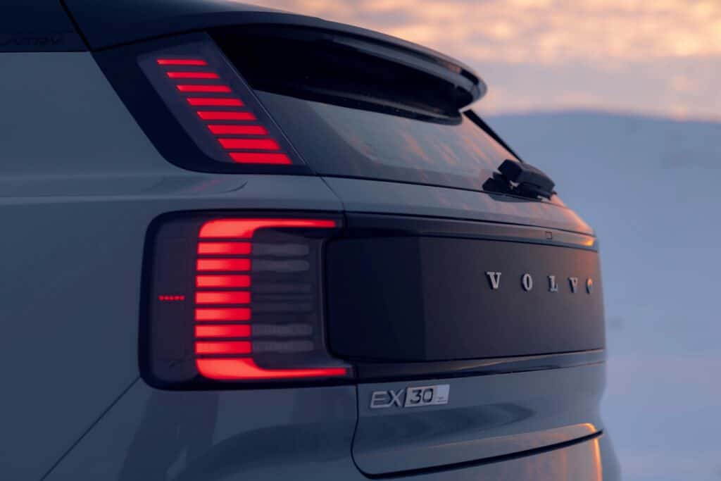 bandeau arrière de la nouvelle Volvo