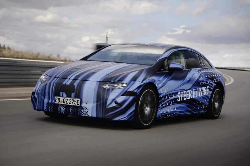 direction électrique, Mercedes, Mondial de l'Auto, voiture essai