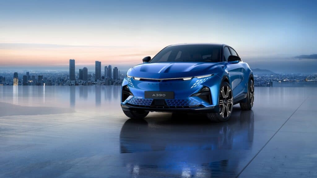 SUV ALPINE A390 GTS profil design