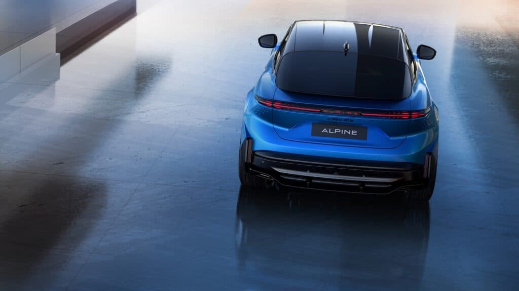 SUV ALPINE A390 GTS vue arrière
