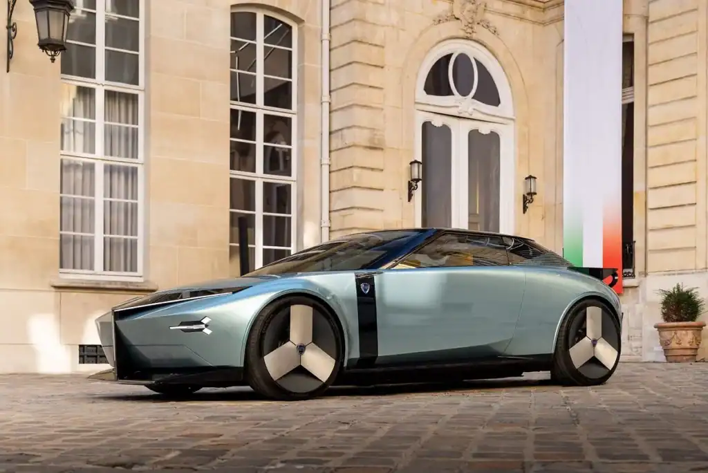 Le concept Lancia Pu+Ra HPE devrait inspirer le design de la nouvelle Gamma. © Stellantis/Lancia