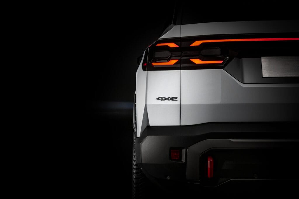 detail feu arrière de la voiture - jeep compass 2025 - mondial de l'auto 2026