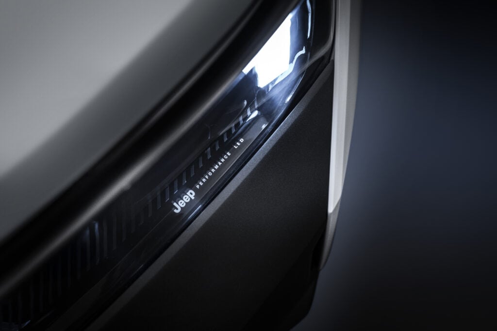 details feu avant de la voiture - mondial de l'auto 2026
