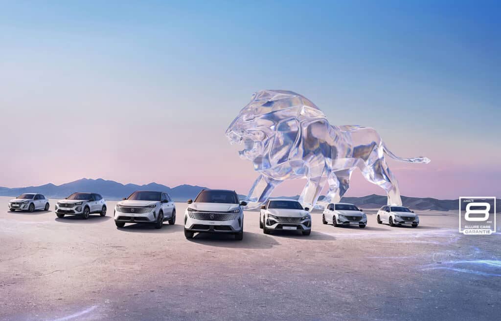 L'ensemble de la gamme électrique Peugeot bénéficie de la Peugeot Car Garantie