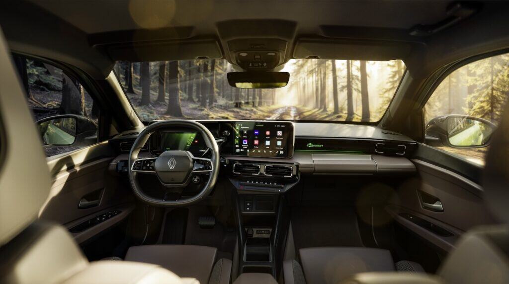 photo de l'interieur de la voiture - renault 2025 - mondial de l'auto 2026