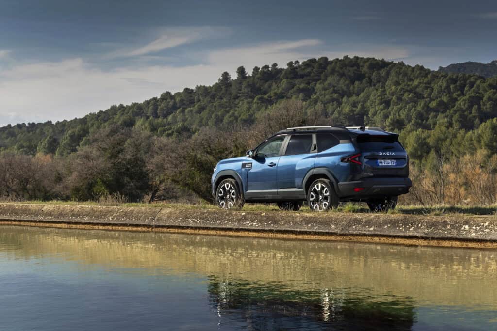 Mondial de l'Auto, Dacia Bigster, vue profil