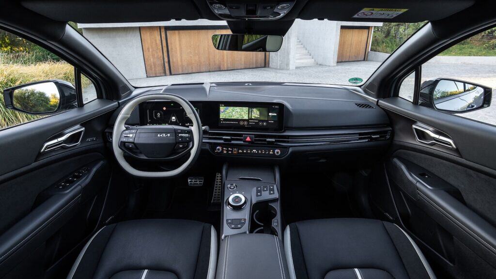 Nouveau SUV Kia Sportage vue intérieur 2026