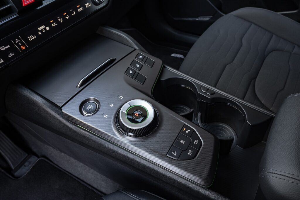Détails SUV Kia Sportage vue intérieur 2026