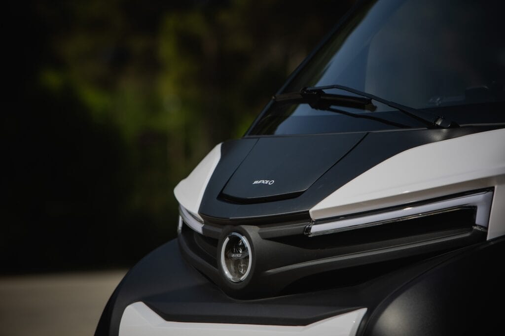 face avant de la nanocar nissan - mondial de l'auto 2026